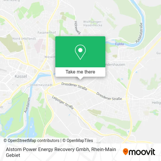 Alstom Power Energy Recovery Gmbh map