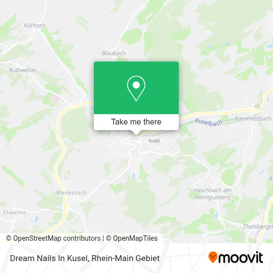 Dream Nails In Kusel map