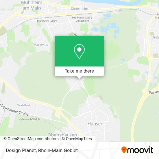 Design Planet map