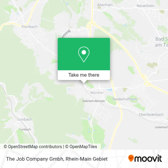 The Job Company Gmbh map