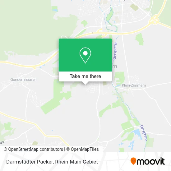 Darmstädter Packer map