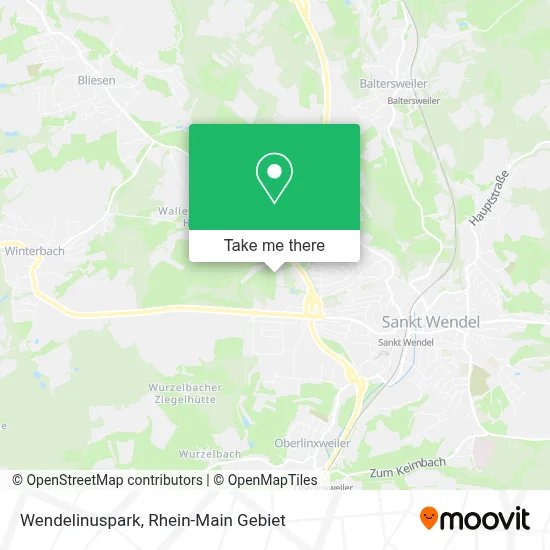 Wendelinuspark map