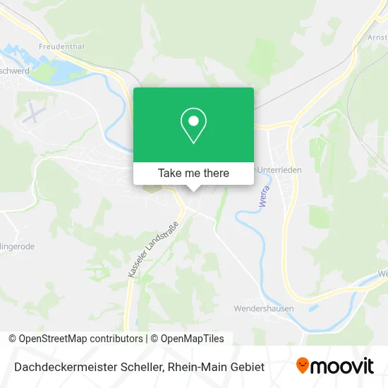 Dachdeckermeister Scheller map