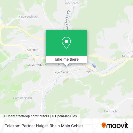 Telekom Partner Haiger map
