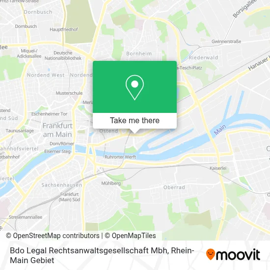 Bdo Legal Rechtsanwaltsgesellschaft Mbh map