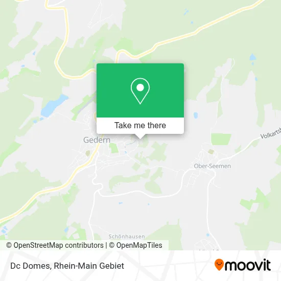Dc Domes map