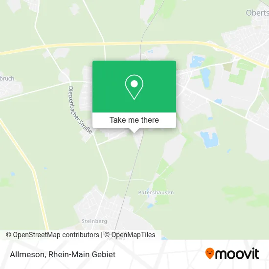 Allmeson map