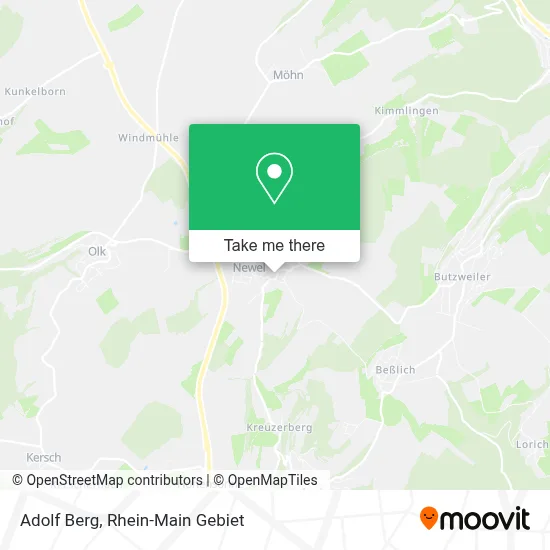 Adolf Berg map