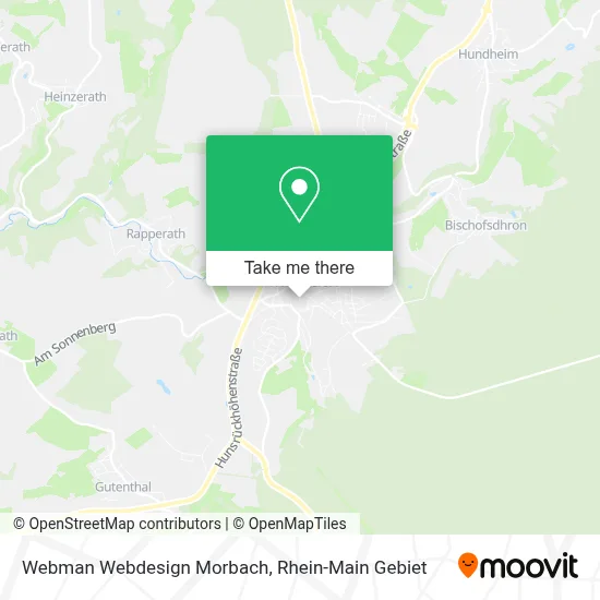 Webman Webdesign Morbach map