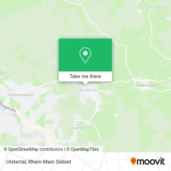 Ulstertal map