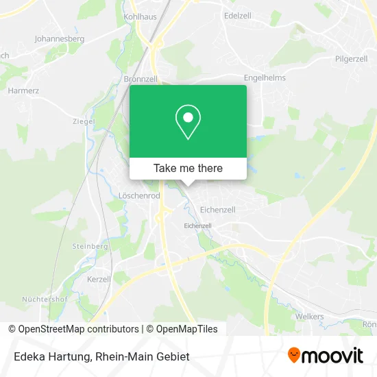 Edeka Hartung map