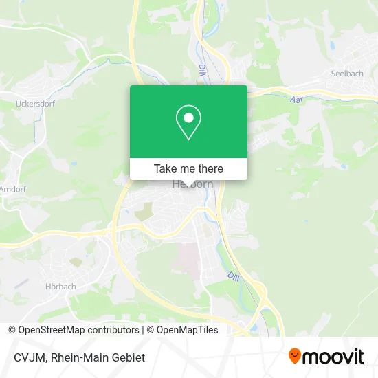 Cvjm map