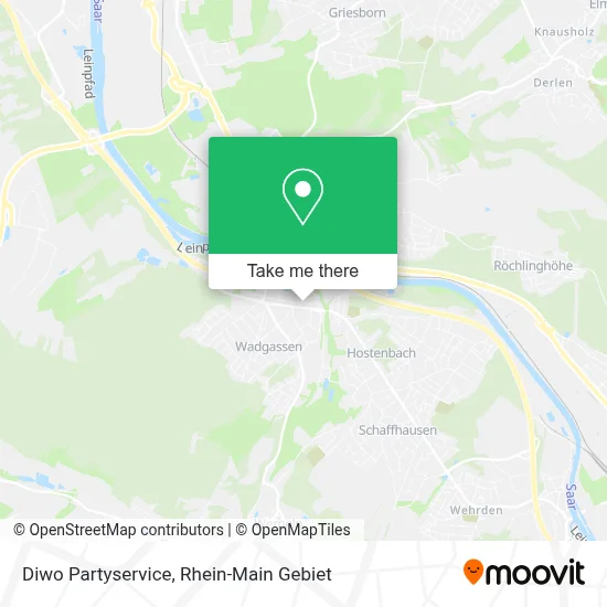 Diwo Partyservice map