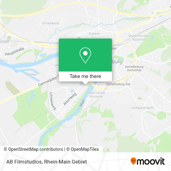 AB Filmstudios map