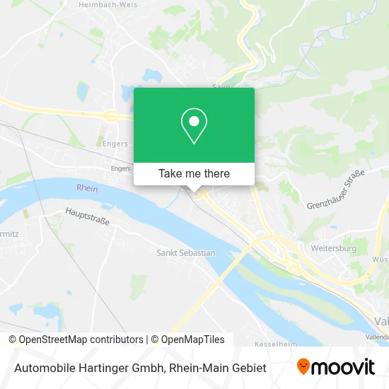 Automobile Hartinger Gmbh map