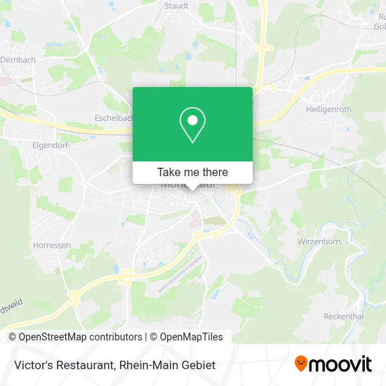 Victor's Restaurant map