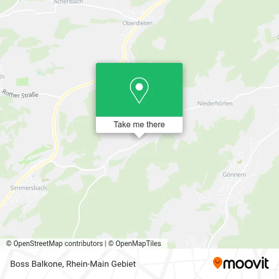 Boss Balkone map
