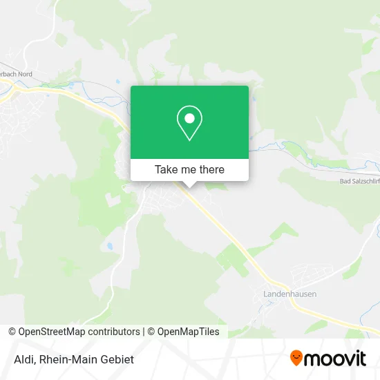 Aldi map