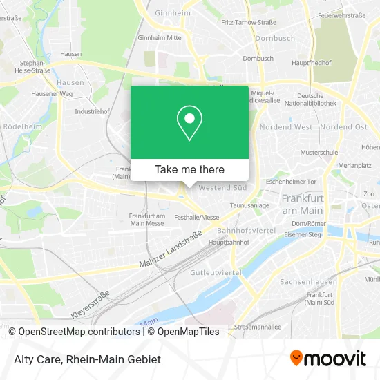 Alty Care map