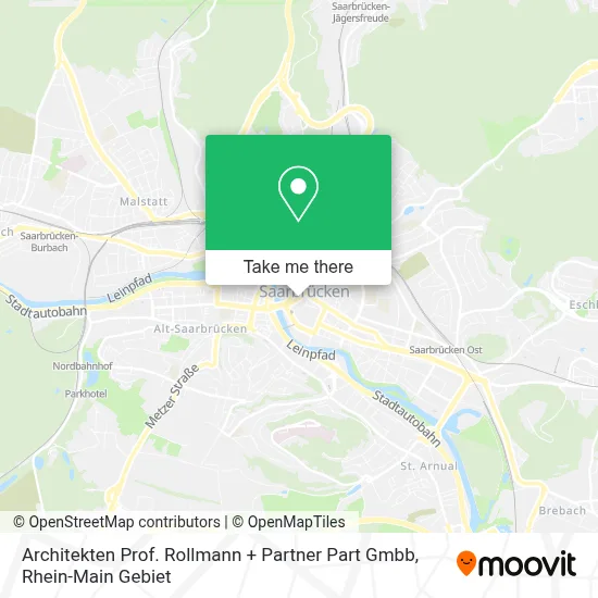 Architekten Prof. Rollmann + Partner Part Gmbb map