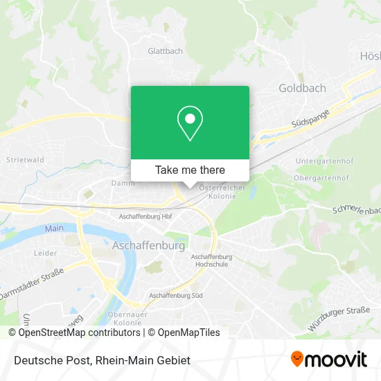 Deutsche Post map