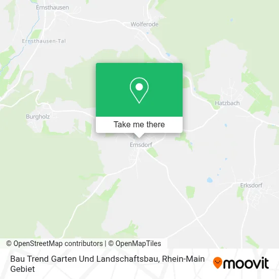 Bau Trend Garten Und Landschaftsbau map