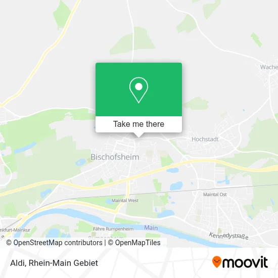 Aldi map