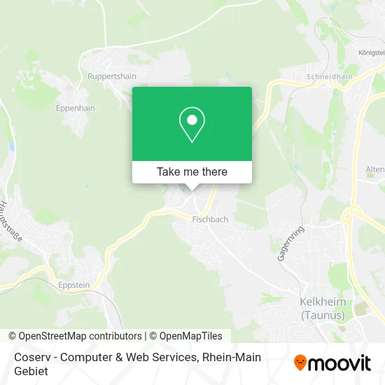 Coserv - Computer & Web Services map