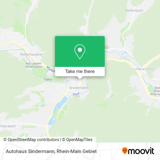 Autohaus Sindermann map