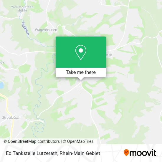 Ed Tankstelle Lutzerath map