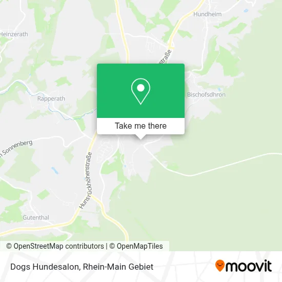Dogs Hundesalon map