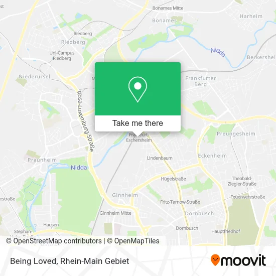 Being Loved map