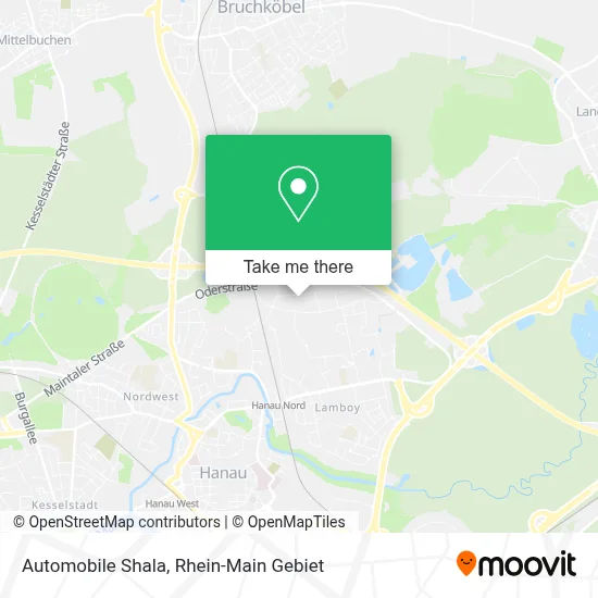 Automobile Shala map
