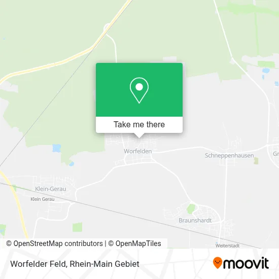 Worfelder Feld map