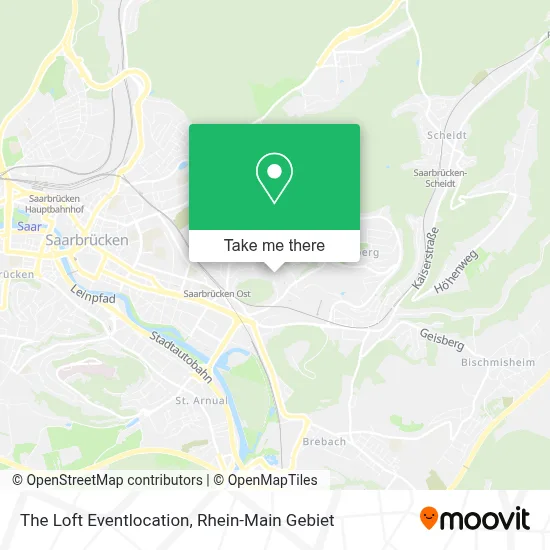 The Loft Eventlocation map