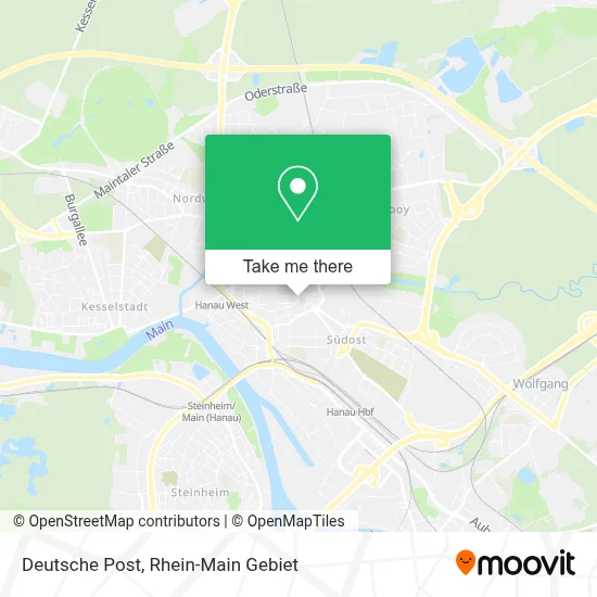 Deutsche Post map