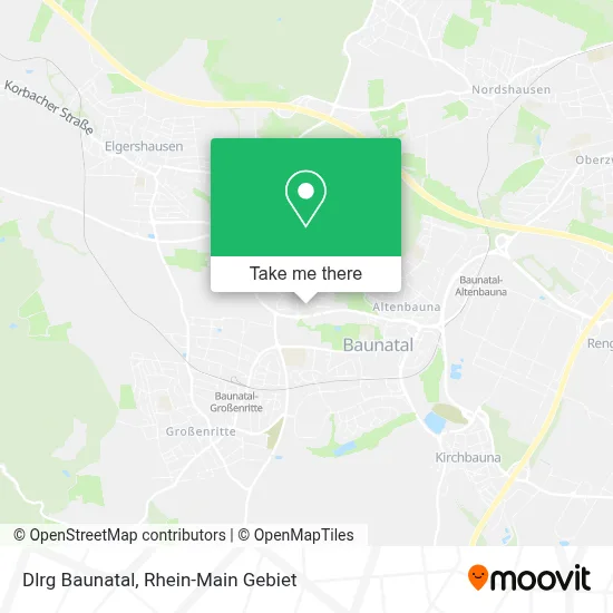 Dlrg Baunatal map