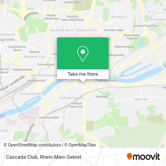 Cascada Club map