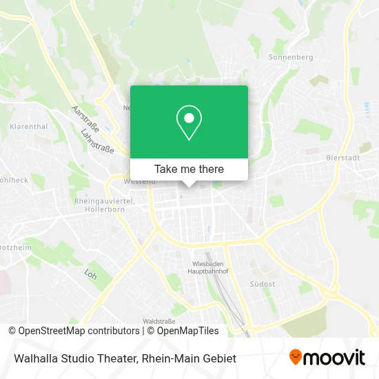 Walhalla Studio Theater map