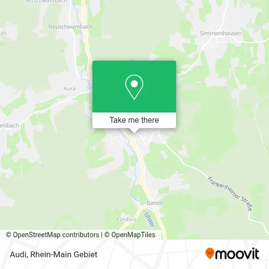 Audi map