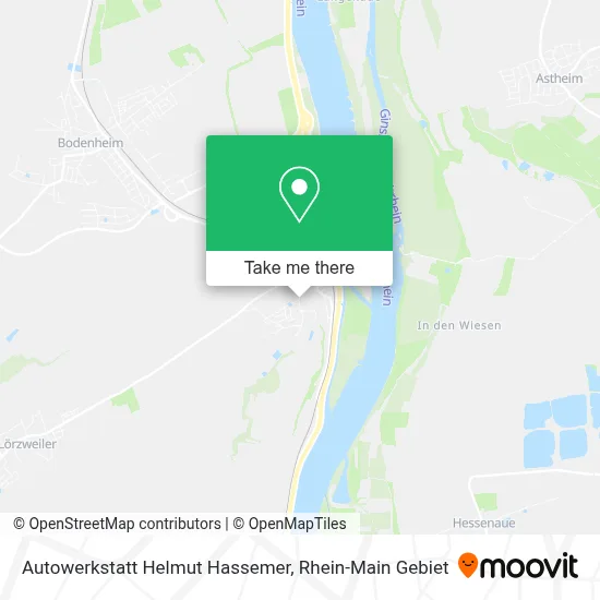 Autowerkstatt Helmut Hassemer map