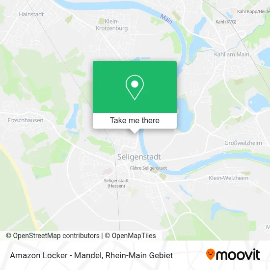Amazon Locker - Mandel map