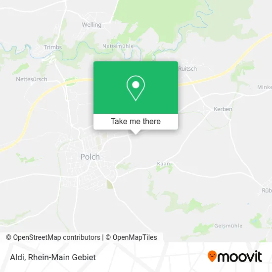 Aldi map