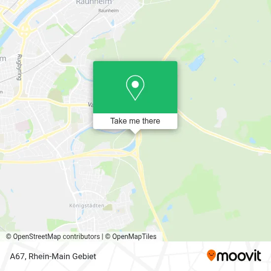A67 map
