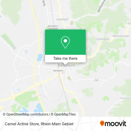 Camel Active Store map