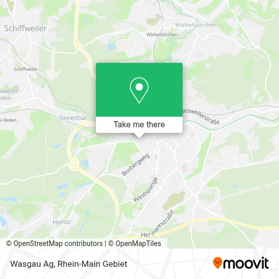Wasgau Ag map