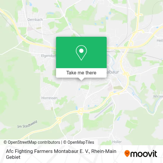 Afc Fighting Farmers Montabaur E. V. map
