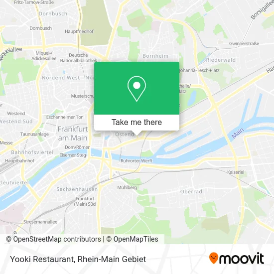 Yooki Restaurant map