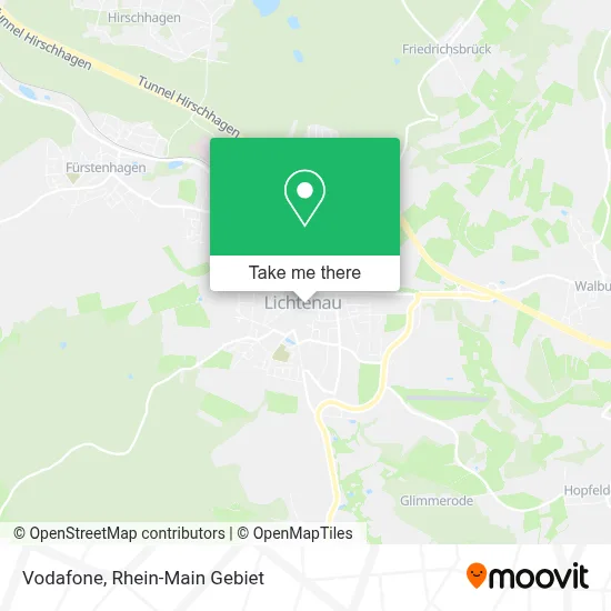 Vodafone map