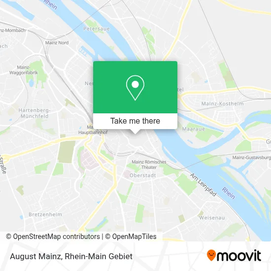 August Mainz map